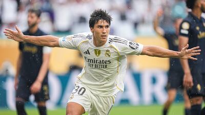 Gonzalo García (21 años), prometedor delantero de Real Madrid.