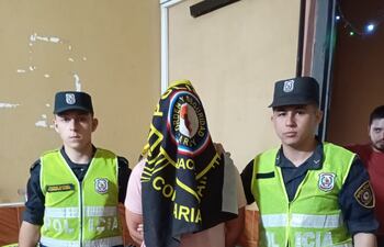 Alexis Benitez Duarte (29) fue detenido en un control policial esta madrugada..