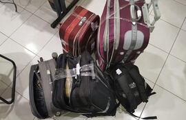 Maletas que contenían 52 kg de marihuana