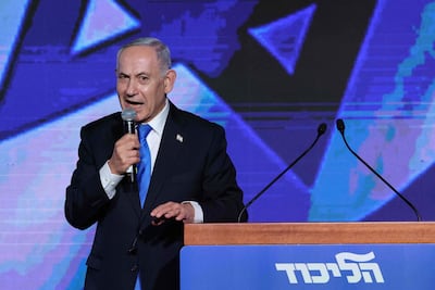 Benjamin Netanyahu, primer ministro de Israel.