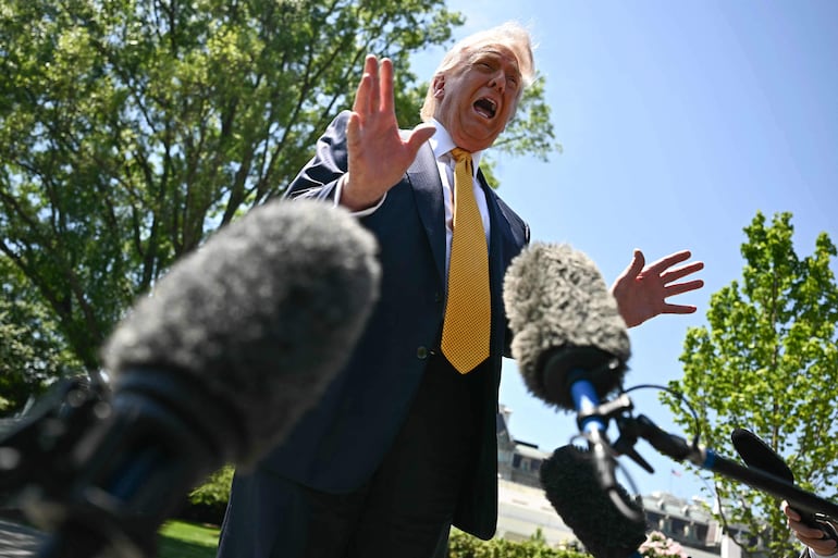 Donald Trump, presidente de los Estados Unidos.