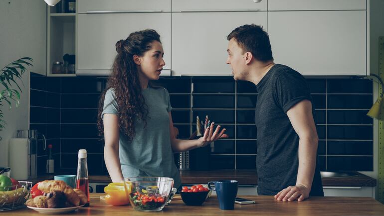Conflictos de convivencia en la cocina, imagen ilustrativa.