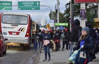 Los choferes del transporte público comunicaron al Ministerio de Trabajo, Empleo y Seguridad Social (MTESS) que aplicarán una huelga los días 25 y 26 de setiembre.