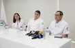 El equipo médico del IPS Ingavi brindó ayer una conferencia de prensa sobre la última denuncia de presunta negligencia médica.