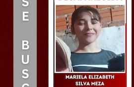 Fiscalía ordena búsqueda nacional de Mariela Silva Meza, desaparecida en Itauguá