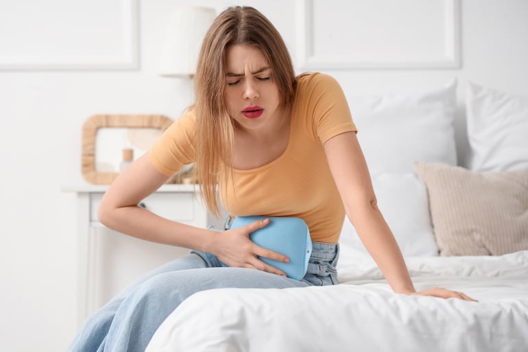 Cólicos menstruales.