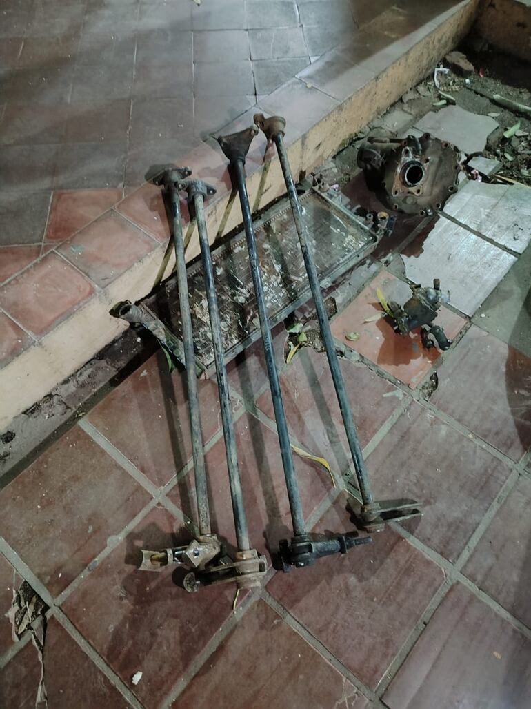 Los objetos hurtados fueron recuperados.