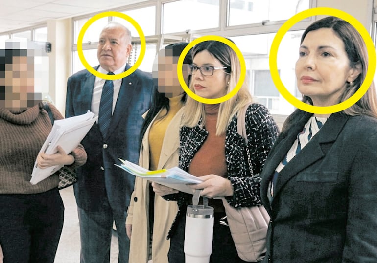 Heralesky, junto con Filártiga y Mousques. Fuente: Gentileza.