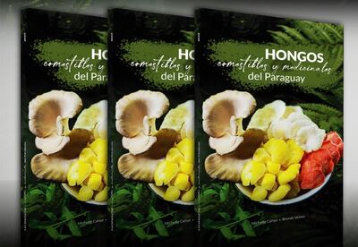 Portada del libro "Hongos comestibles y medicinales del Paraguay", que será presentado este domingo.