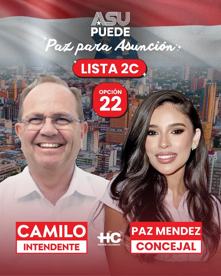 María Paz Méndez Domínguez es precandidata a concejal en el equipo político de Camilo Pérez.