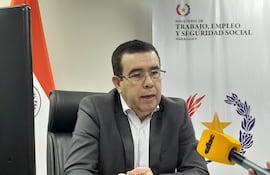 Viceministro de Trabajo Cesar Segovia.