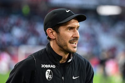 Julian Schuster (41 años), director técnico del Friburgo de Alemania.