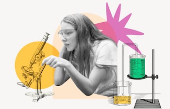 Mujeres en la ciencia, imagen ilustrativa.