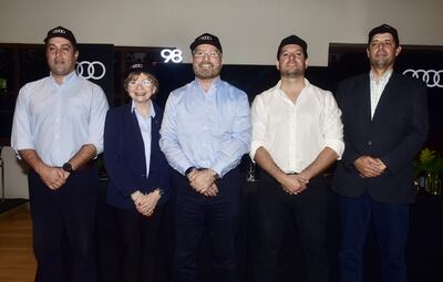 Mario Morlas, Ana Martini, Miguel Carrizosa, Alan Carrizosa y José Battilana. 