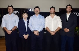 Mario Morlas, Ana Martini, Miguel Carrizosa, Alan Carrizosa y José Battilana.
