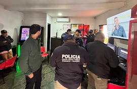 Los locales fueron allanados en la capital del departamento de Amambay, frontera con Brasil.
