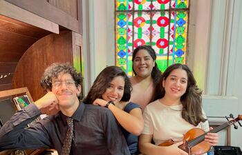 Los músicos que se presentarán esta noche en La Encarnación.