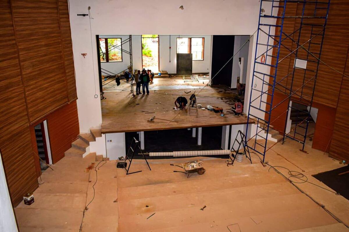 Teatro Municipal de Villarrica será inaugurado en junio, tras más de una década de espera