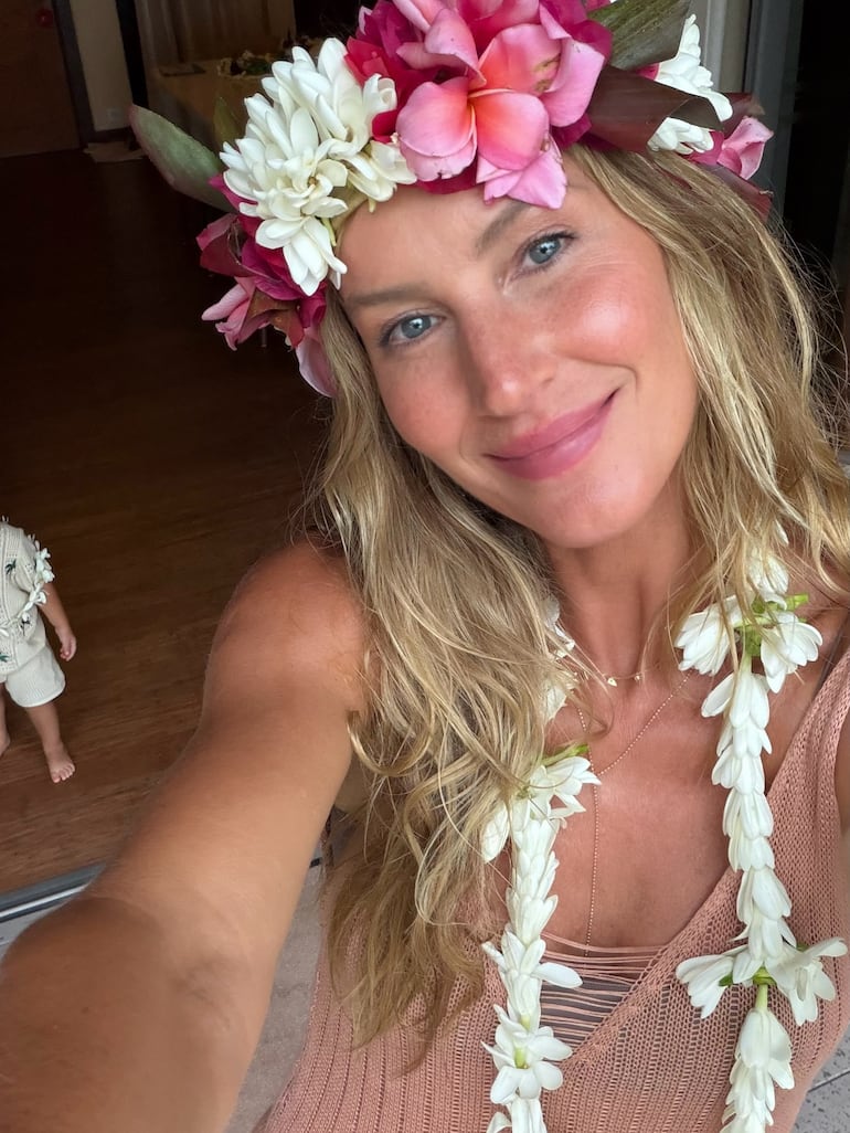 ¡Diosa a los 46! La modelo Gisele Bündchen. (Instagram/Gisele Bündchen)