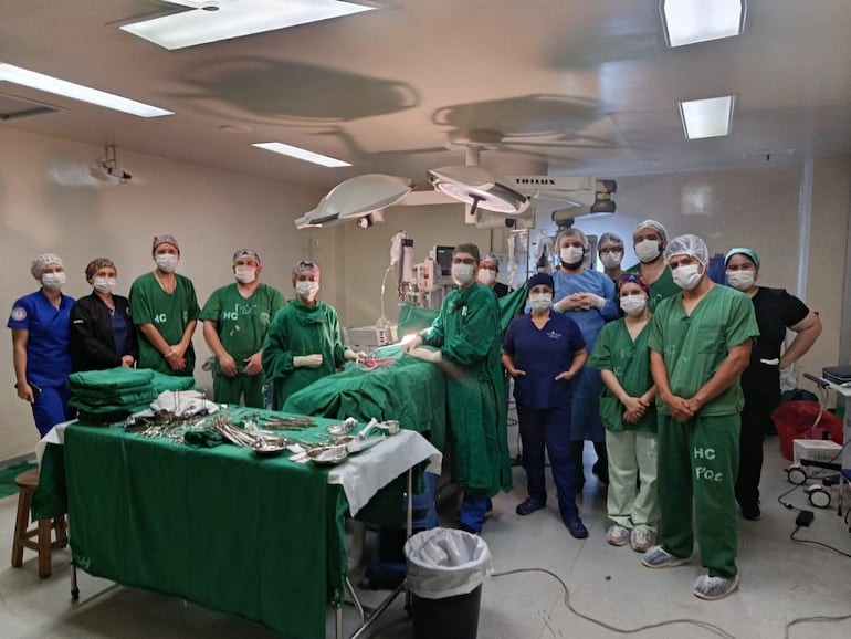 Hospital de Clínicas: realizan trasplante de riñón de donante cadavérico