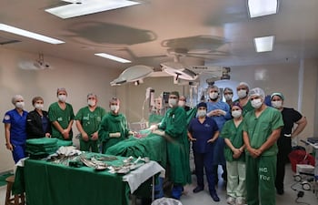 El equipo de trasplante renal hizo posible el trasplante de riñón número 200 en el Hospital de Clínicas.