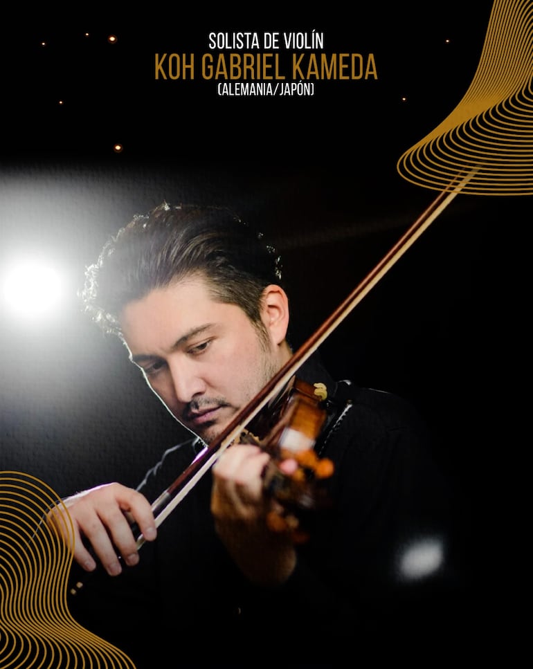 Koh Gabriel Kameda en una imagen promocional del concierto de la OSN.