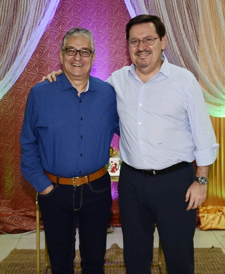 Dr. César Da Rosa y Dr. Lauro Ramírez López.