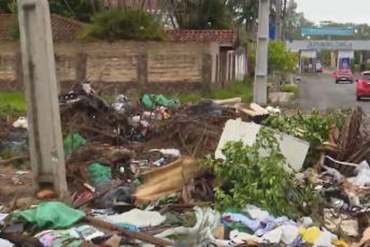 Asunción: denuncian un basural clandestino en el barrio Republicano