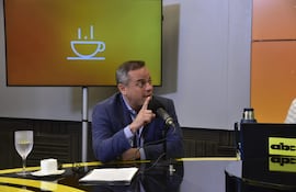 El contralor Camilo Benítez, en ABC Cardinal esta mañana.