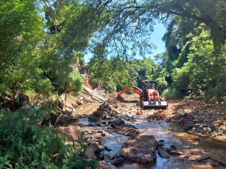 Arroyo Leandro Sosa en Lambaré.