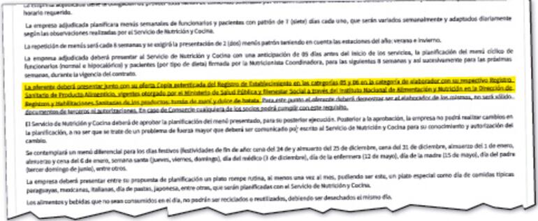Se solicita que las empresas interesadas presenten el registro sanitario como elaboradoras de turrón de maní y dulce de batata.