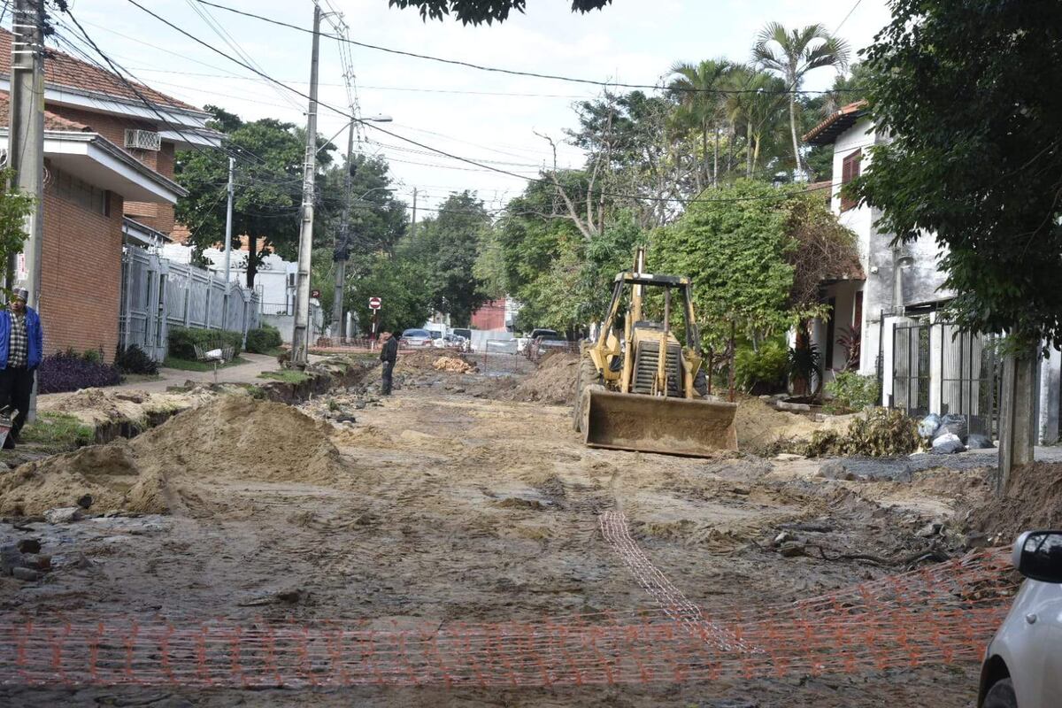 Amenaza de El Niño en Asunción: alarma entre vecinos de desagües inconclusos de Nenecho