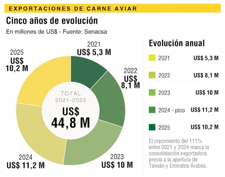 Cincos años de evolución