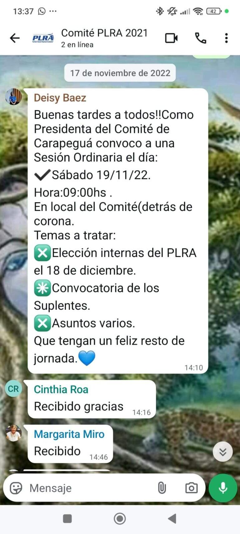 Advierten sobre falta de quórum y participación irregular de suplente.