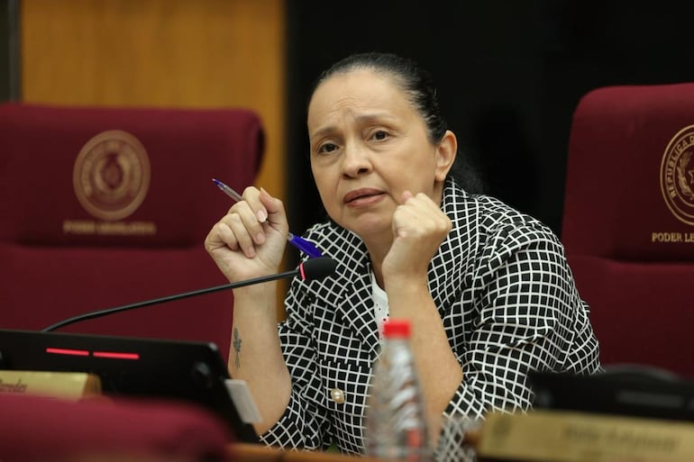 Yolanda Paredes (foto Prensa Senado)