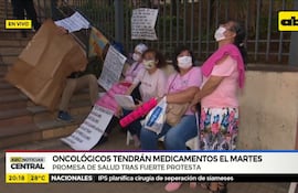 Oncológicos tendrán medicamentos el martes