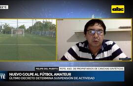 Un nuevo golpe al fútbol amateur