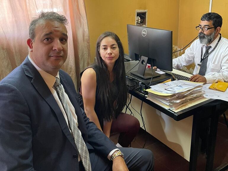 Diego Lansac y Sara Dihl