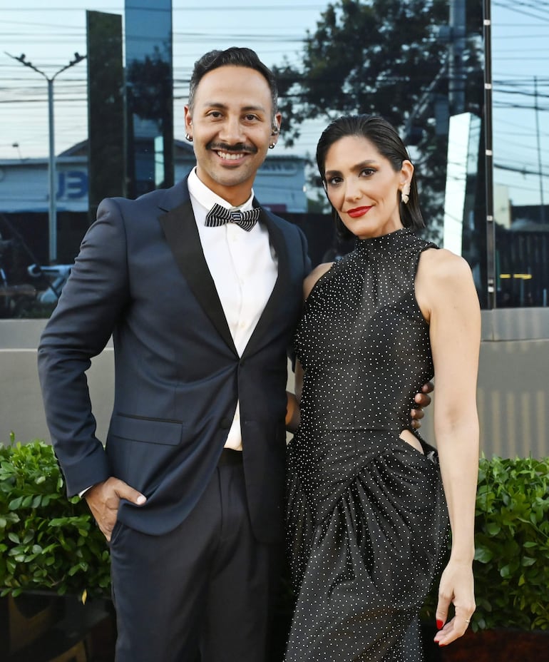 Hugo “Negro” Vásquez y Lucía Sapena.