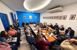 Reunión de autoridades del PLRA y todos los partidos opositores para unificar candidaturas a intendentes.