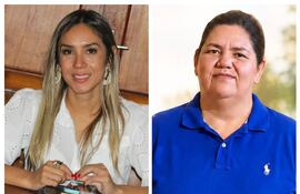 Patricia Corvalán (Quyquyhó) y Mirtha Fernández (Valenzuela).