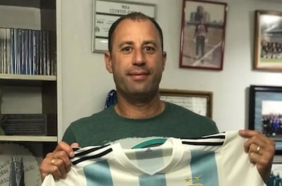 Diego Guacci, acusado por abuso sexual y absuelto por la FIFA por falta de pruebas.