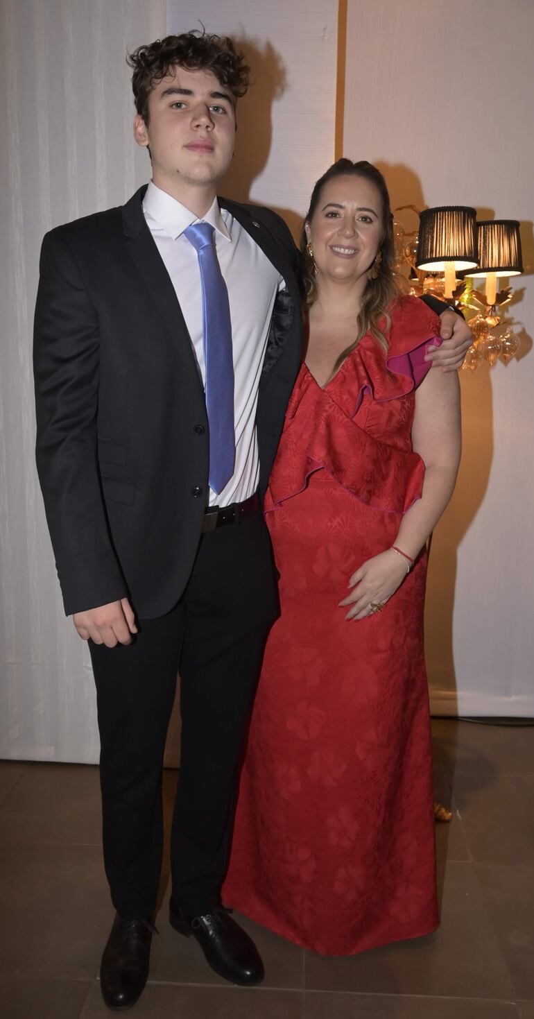 Enzo Rapetti y Alejandra Nogués. 