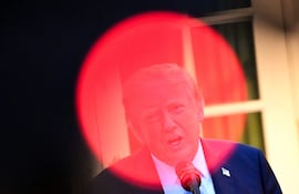 Donald Trump, presidente de los Estados Unidos.
