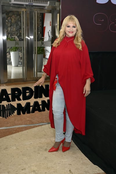 La conductora Adela Mercado está feliz con su programa "A de la Tarde", que va por Cardinal Romance. (Arcenio Acuña)