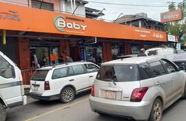 El local de Comercial Baby SRL se encuentra sobre la calle Sargento Silva Nº 799.