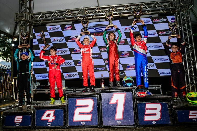 Nelson Segovia, 3° en la Mini 2T.
