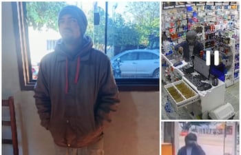 Detienen a presunto asaltante que utilizaba a un menor de edad para cometer robos en Santa Rosa del Aguaray
