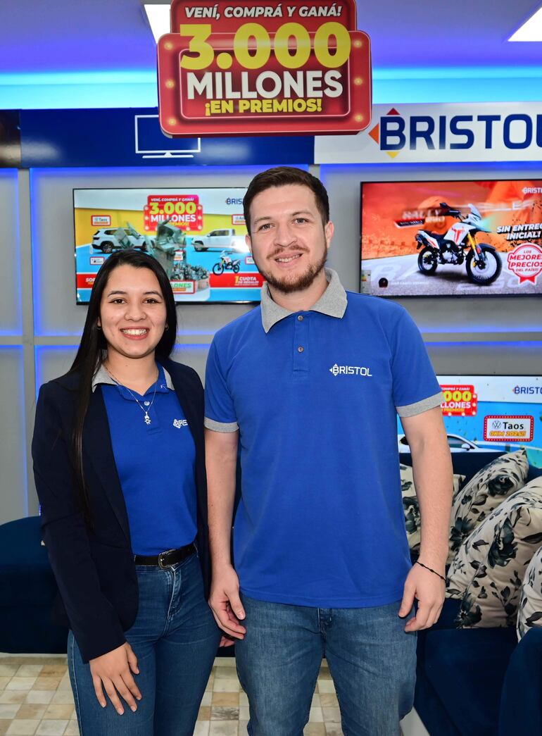 Jessica Aguilar y Ángel Villagra.