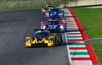 Óscar Bittar, con su Ligier JS P320 Nissan #59 (Team Virage), en un sector del circuito de Mugello.